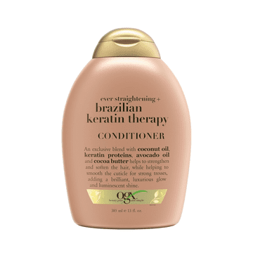shumee OGX Brazilski balzam za glajenje las s keratinom in kokosom 385 ml