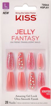 shumee Jelly Fantasy KGFJ01 x28 L Kiss umetni nohti