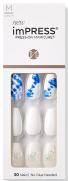 shumee Samolepilni umetni nohti imPRESS x30 M Kiss