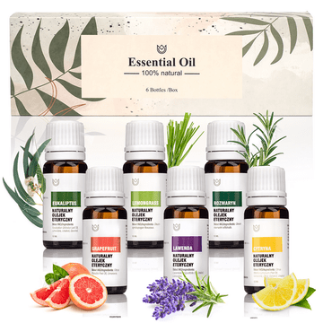 shumee Komplet zelenih eteričnih olj 6 x 12 ml NA