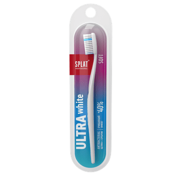 shumee Ultra bela mehka zobna ščetka Splat