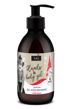 shumee Ženski gel za prhanje z ureo, božični pralin LaQ, 300 ml