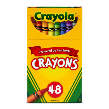 shumee Barvice Crayola 48 barv za otroke v šoli, nestrupene