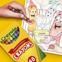 shumee Barvice Crayola 48 barv za otroke v šoli, nestrupene