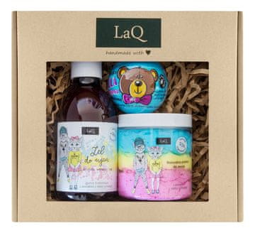 shumee Otroški komplet: gel, pena, kopalna kroglica LaQ