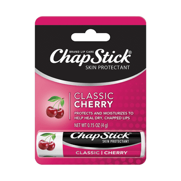 ChapStick Vlažilna šminka ChapStick Classic Cherry, regenerirajoči okus češnje, 4 g