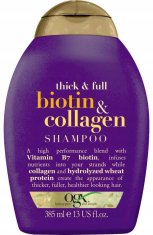 shumee Negovalni šampon z biotinom in kolagenom OGX 385 ml