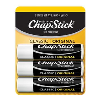shumee Originalni komplet balzamov za ustnice Chapstick, 3 kosi