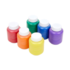 shumee Project Paint Crayola 6-barvne pralne barve za plakate za otroke