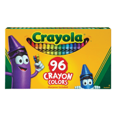 shumee Barvice Crayola 96 barv šolske voščene barvice s šilčkom za otroke