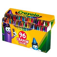 shumee Barvice Crayola 96 barv šolske voščene barvice s šilčkom za otroke