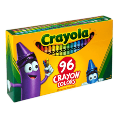 shumee Barvice Crayola 96 barv šolske voščene barvice s šilčkom za otroke