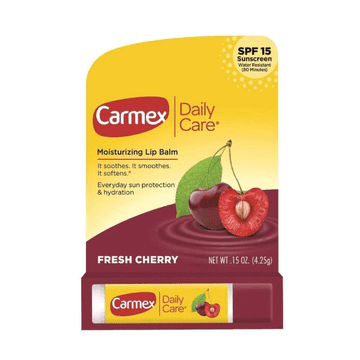 shumee Carmex balzam za ustnice Fresh Cherry SPF 15 za razpokane ustnice 4,25 g
