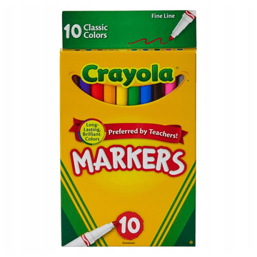 shumee Crayola markerji 10 barv