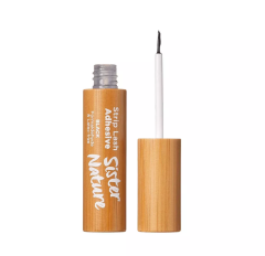 shumee Čopič za lepljenje umetnih trepalnic Sister Nature KISS črne barve, vegansko, 4,1 g
