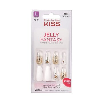 shumee Jelly Fantasy KGFJ03 x28 L Kiss umetni nohti