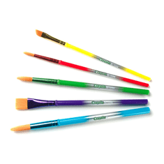 shumee Crayola čopiči, 5 kosov, za šolske barve za otroke