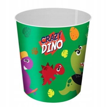 shumee Otroški koš za smeti CRAZY DINO Dinozaver 4l
