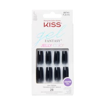 shumee Umetni nohti Kiss Gel Fantasy L FJC01C + lepilo