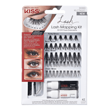 shumee Komplet umetnih trepalnic KISS Couture, 42 kosov