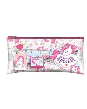 Kids Euroswan TI SI POSEBEN Kids Euroswan 19 cm šolski peresnik s pripomočki