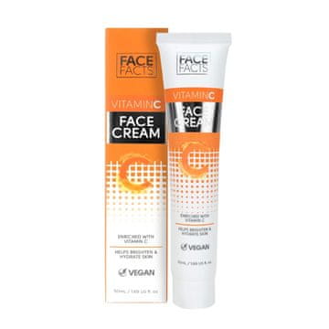 shumee Face Facts krema za obraz z vitaminom C 50 ml veganska
