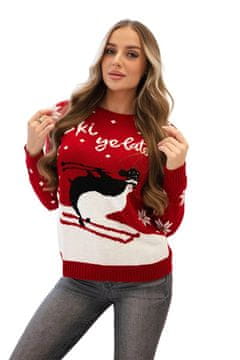 shumee Rdeči božični pulover