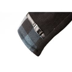 Flamenco Mystique Tople Rokavice z Dekorativno Sponko in Karirastim Vzorem, Velikost M, Material: Poliester-Bombaž-Elastan