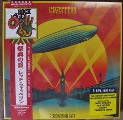 shumee LED ZEPPELIN Celebration Day BOX 3x180g JAPONSKA LP PLOŠČA