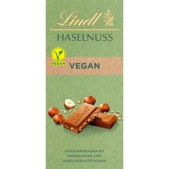 shumee Lindt veganska čokolada z lešniki 100 g