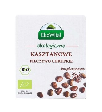 Kostanjevi hrustljavi kruhki brez glutena, ekološki, 1 g, Eko Wital