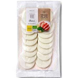 shumee Veganska mozzarella rezine brez glutena bio 150g VEGGI FILATA