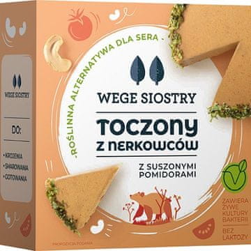 shumee Rolada iz indijskih oreščkov s suhimi paradižniki 140g Vege Sisters
