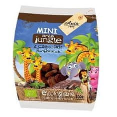 shumee Čokoladni mini piškoti džungla BIO 100g ANIA