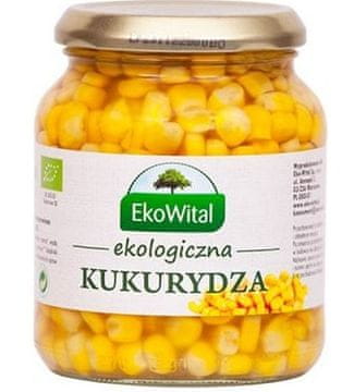 shumee Sladka koruza v slanici, ekološka, 230 g, EKO WITAL