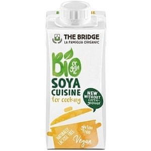 shumee SOJINA KREMA ZA KUHANJE BREZ SLADKORJA BREZ GLUTENA BIO 200 ml THE BRIDGE
