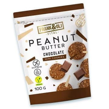 shumee Piškoti z arašidovo pulpo in čokolado 100g Frank & Oli