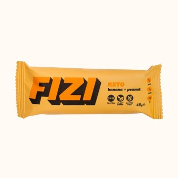 Fizi Keto ploščica banana in orehi 45 g