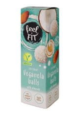 Veganske kokosove kroglice z mandlji Feel Fit, brez sladkorja, 27 g