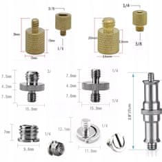 shumee Adapter za stativ Gwentt za 1/4"" in 3/8""