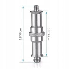 shumee Adapter za stativ Gwentt za 1/4"" in 3/8""