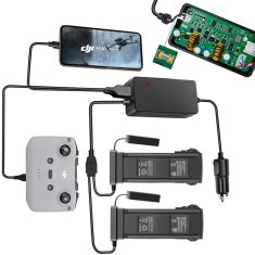 shumee Mobilni avtomobilski polnilnik za DJ dron Mavc 3