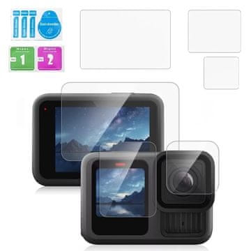 shumee Zaščitna folija za zaslon za kamero GoPro HERO 13 črne barve - 6 kosov