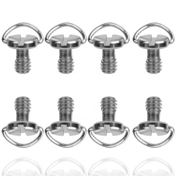 shumee Komplet 8 vijakov za pritrditev kamere 1/4 palca