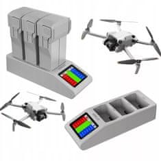 shumee Polnilnik HUB DJ dron Mn 3 / Mn 3 Pro / Mn 4 Pro 3aku barvni zaslon