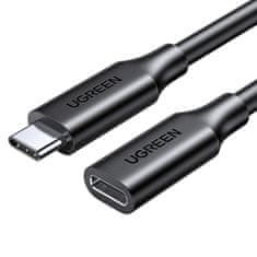 shumee Ugreen 10387 USB-C - USB-C PD QC kabel 4K 60Hz 100W 5A 10Gb/s 1m - črn
