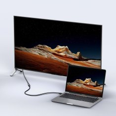 shumee Ugreen 10387 USB-C - USB-C PD QC kabel 4K 60Hz 100W 5A 10Gb/s 1m - črn