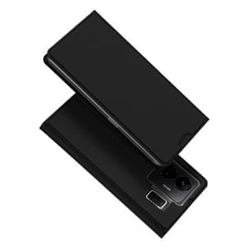 shumee Dux Ducis Skin Pro etui za Realme GT Neo 5 / Realme GT3 Flip Cover Wallet Card Holder Stand Black
