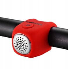 shumee Elektronski zvonec za kolo Rockbros CB1709RD - rdeč