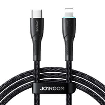 shumee Joyroom Starry Series SA32-CL3 30W USB-C / Lightning kabel 1m - črn